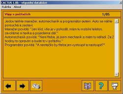 screenshot programu Cactus