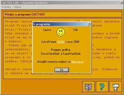 screenshot programu Cactus